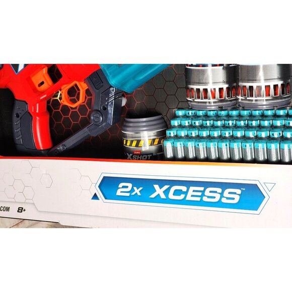 Zuru XShot 2X Xcess Toy Gun – Air Pocket Technology for Maximum Distance - Picture 10 of 16